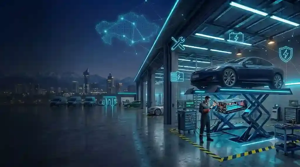 Kazakhstan EV Maintenance Market Size, Share & Forecast 2026 – 2030